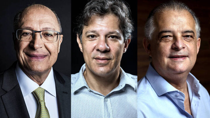 Pesquisa Datafolha em SP: Alckmin tem 28%, Haddad, 19% e França, 13%