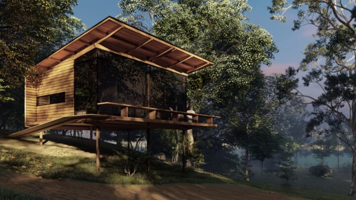 Com foco na construção para um estilo de vida sustentável, que preza a natureza, o Estúdio Okko lança seus projetos de cabanas