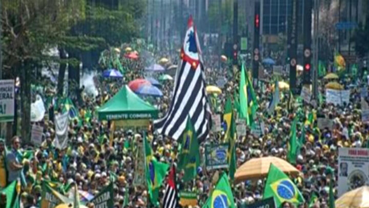 Atos na capital paulista reúnem 140 mil pessoas