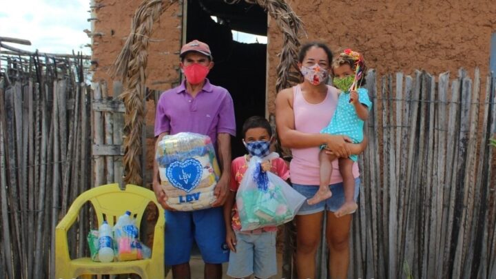 Ações solidárias da LBV levam alimento e esperança para amenizar o sofrimento de famílias mais vulneráveis