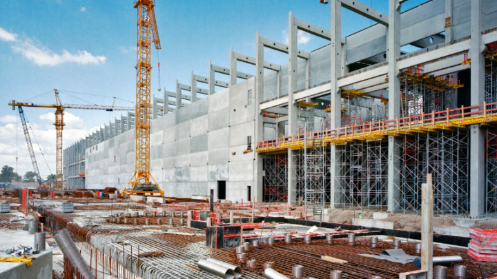 Nível de atividade da indústria da construção aponta queda