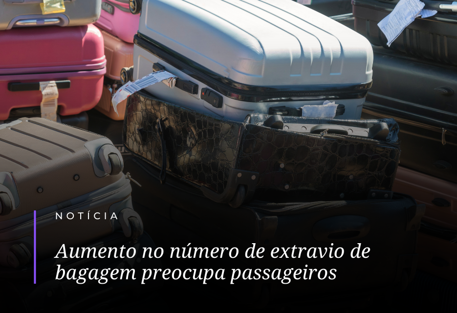Aumento no número de extravio de bagagem preocupa passageiros