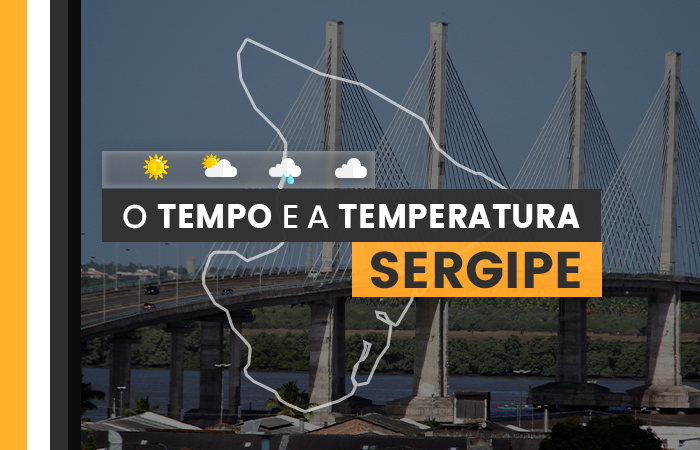 PREVISÃO DO TEMPO: pancadas de chuva em Aracaju nesta sexta-feira (22)