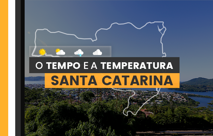 PREVISÃO DO TEMPO: quinta-feira (22) chuvosa em Santa Catarina