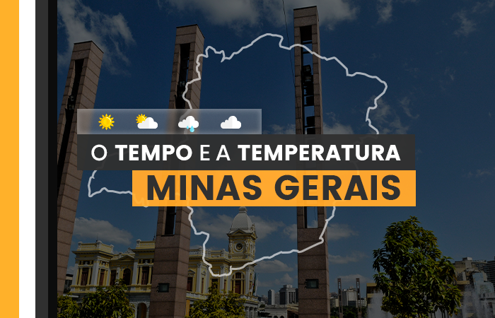 PREVISÃO DO TEMPO: quinta-feira (22) com pancadas de chuva em Minas Gerais