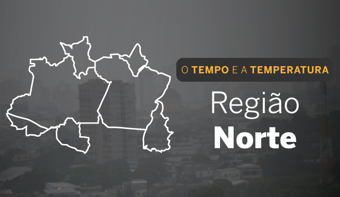 PREVISÃO DO TEMPO: sábado (2) com pancadas de chuva em boa parte do Nordeste