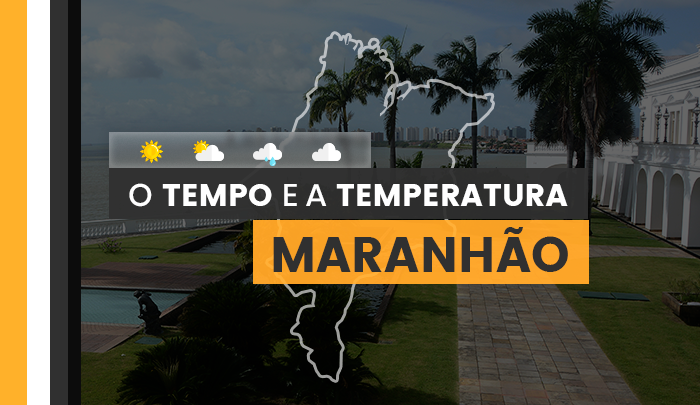 PREVISÃO DO TEMPO: sexta-feira (16) começa com céu nublado no Maranhão