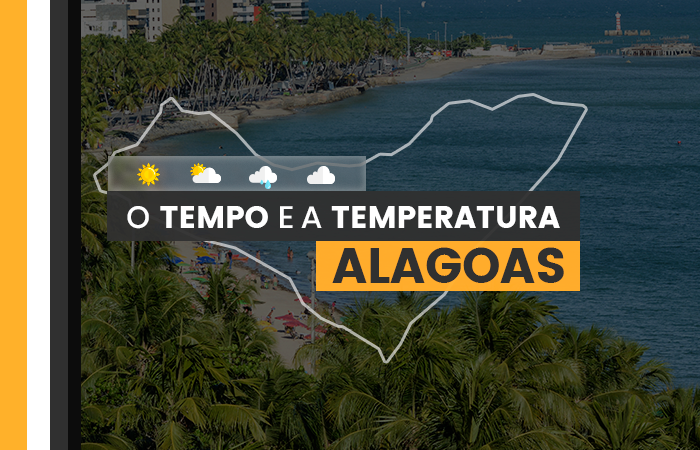 PREVISÃO DO TEMPO: sexta-feira (23) chuvosa no Alagoas