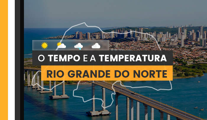 PREVISÃO DO TEMPO: sexta-feira (23) chuvosa no Rio Grande do Norte