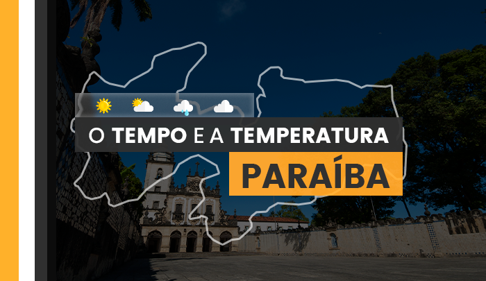 PREVISÃO DO TEMPO: terça-feira (5) com muitas nuvens cobrindo a Paraíba
