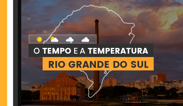 PREVISÃO DO TEMPO: terça-feira (5) com poucas nuvens em áreas do Rio Grande do Sul durante a noite