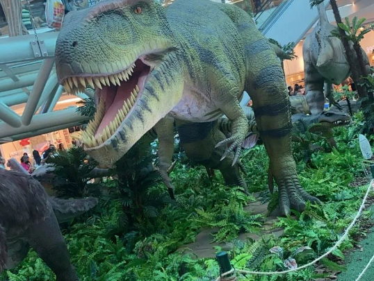 King Eventos leva exposições sobre dinossauros por shoppings do Nordeste