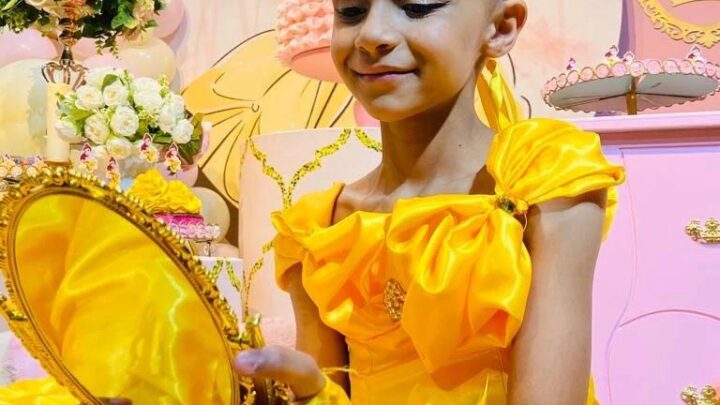 Câncer infantil: paciente do Itaci faz exposição no hospital