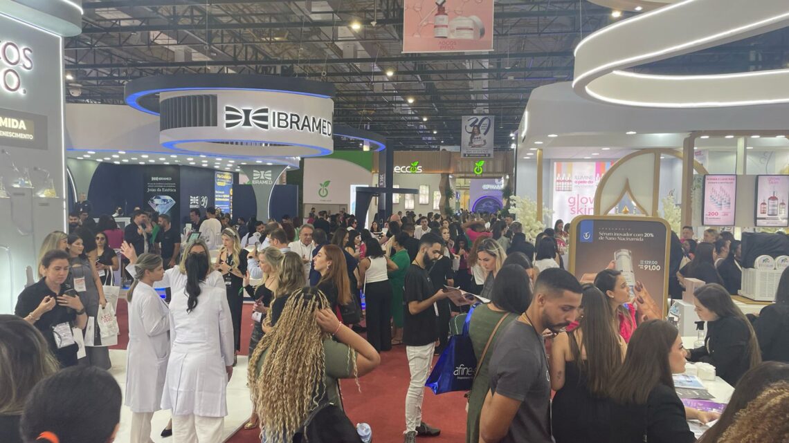 Estética IN SP reúne 250 marcas e bate recorde de público e negócios