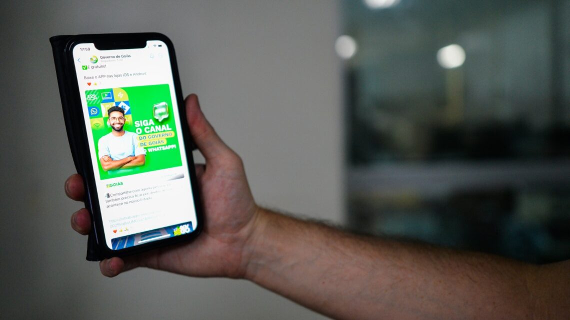 Goiás no Whatsapp: veja como participar e ficar bem informado