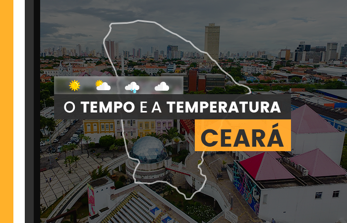 PREVISÃO DO TEMPO: alerta de chuva forte no noroeste e norte cearense