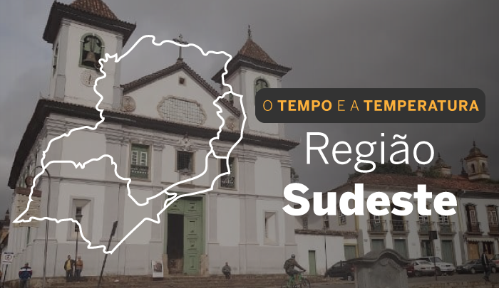 PREVISÃO DO TEMPO: sábado (6) com tempo encoberto no Sudeste