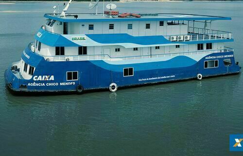 AMAZONAS: Confira agenda da agência barco da CAIXA Chico Mendes para o mês de junho