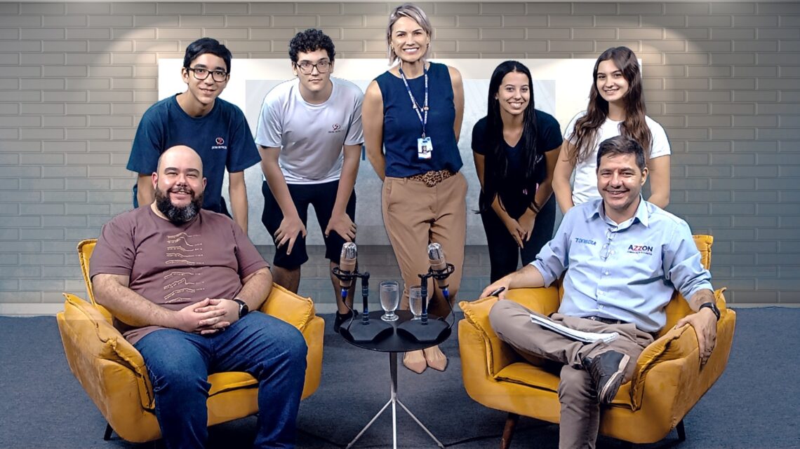 Alunos do Dom Bosco participam de gravação do Diálogos