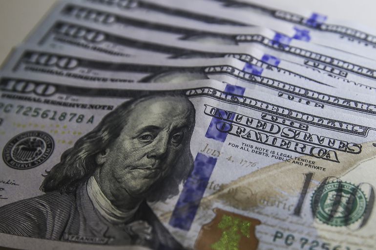 Dólar subiu a R$ 5,45