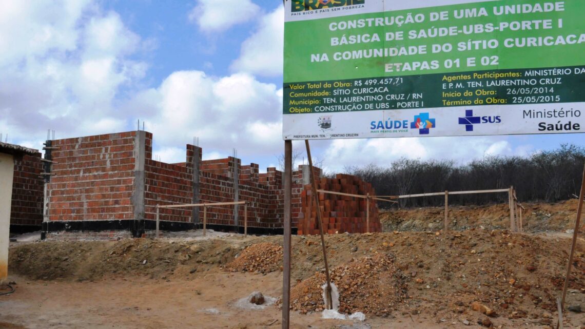 Facilidade na documentação acelera retomada de obras de saúde