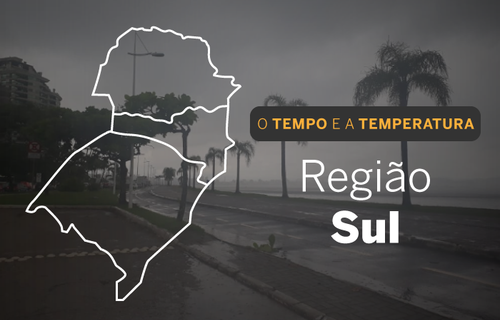 PREVISÃO DO TEMPO: alerta de tempestades para boa parte da região Sul neste sábado (18)