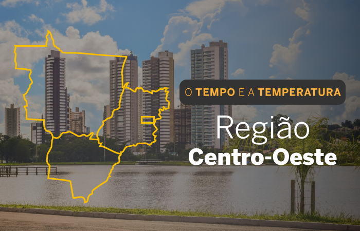 PREVISÃO DO TEMPO: domingo (28) com tempo aberto em grande parte do Centro-Oeste
