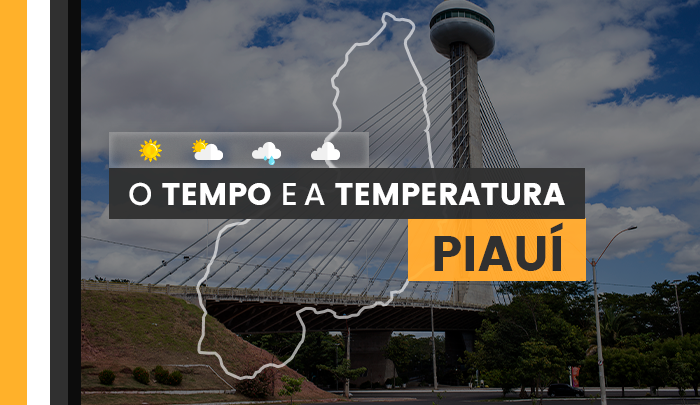 PREVISÃO DO TEMPO: quinta-feira (16) chuvosa no Piauí