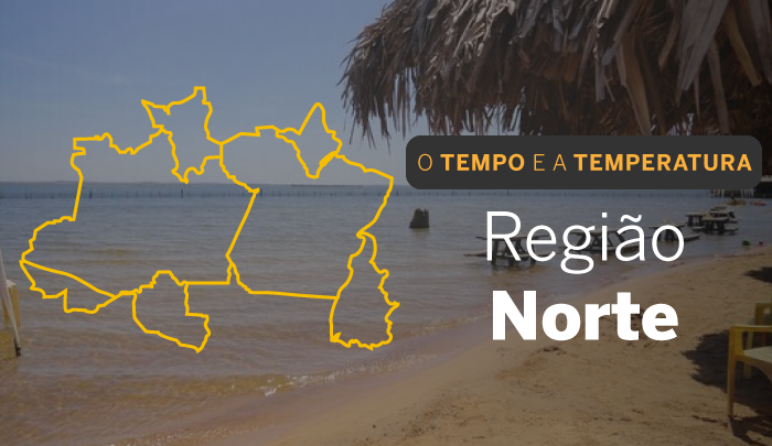PREVISÃO DO TEMPO: sábado (20) tem alerta para baixa umidade no Norte