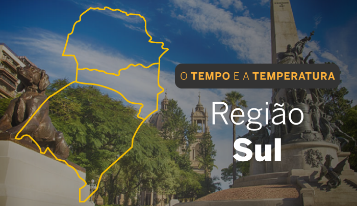 PREVISÃO DO TEMPO: sábado (25) com alerta para queda de temperaturas