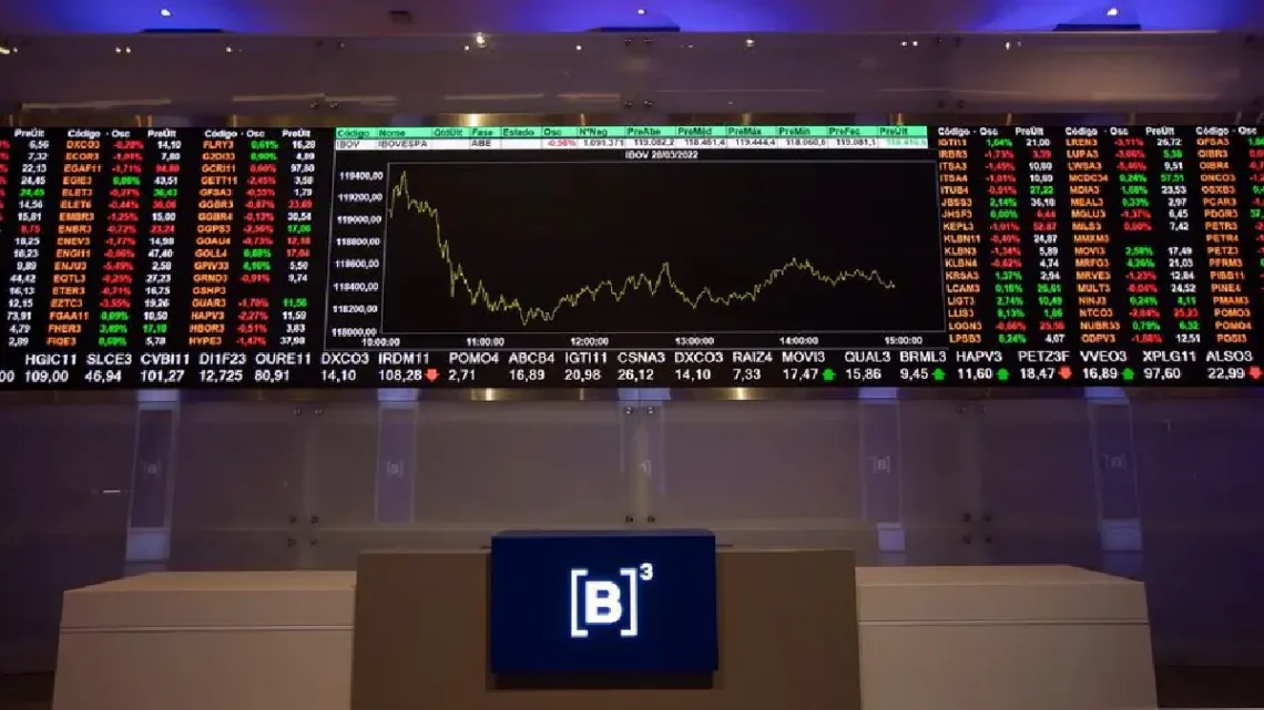 Ibovespa recua 0,28%, influenciado por alta dos juros futuros