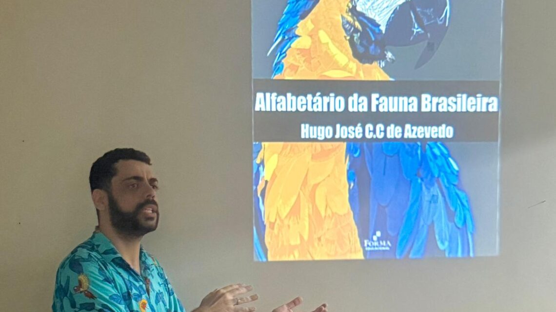 Livro “Alfabetário da Fauna Brasileira” é lançado por cientista