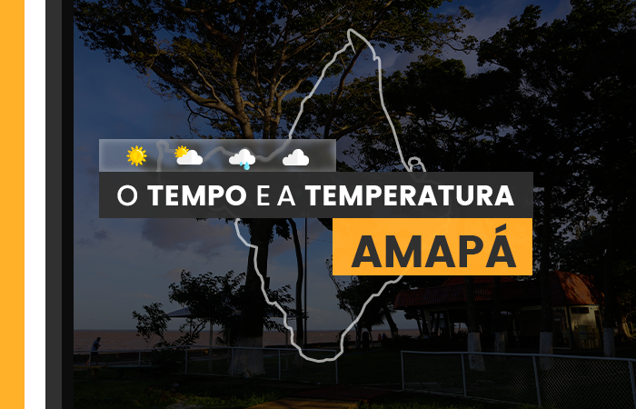 PREVISÃO DO TEMPO: quarta-feira (3) com fortes chuvas no Amapá