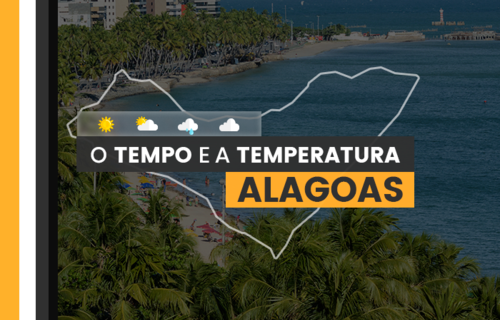 PREVISÃO DO TEMPO: sexta-feira (28) com chuva em regiões de Alagoas