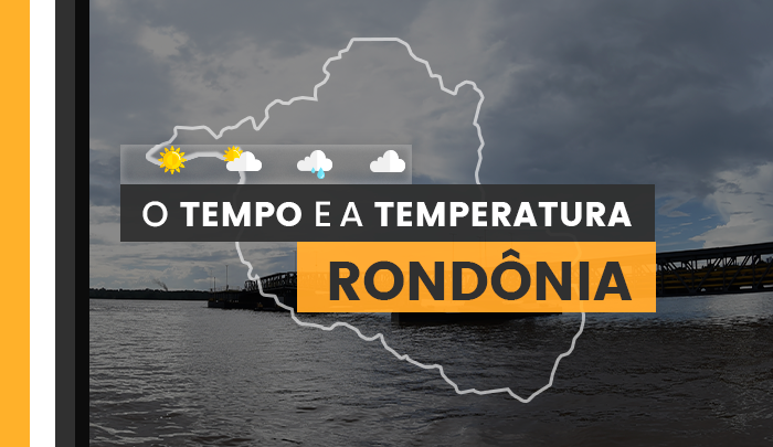 PREVISÃO DO TEMPO: sexta-feira (5) com alerta para baixa umidade em Rondônia