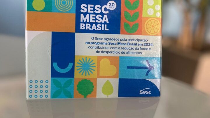 Yakult recebe homenagem do Sesc Mesa Brasil