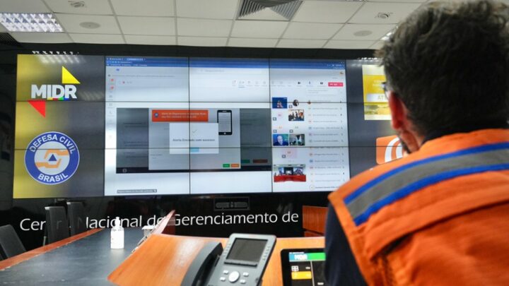 Defesa Civil Alerta: avisos já foram emitidos em Petrópolis (RJ), Vitória (ES) e Campinas (SP)