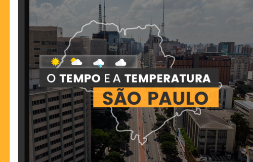 PREVISÃO DO TEMPO: poucas nuvens em boa parte de São Paulo nesta terça-feira (2)