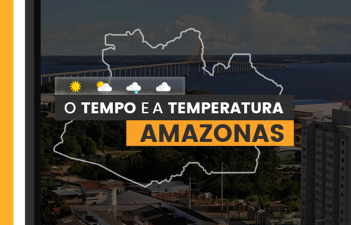 PREVISÃO DO TEMPO: sexta-feira (28) com alerta para chuvas no Amazonas