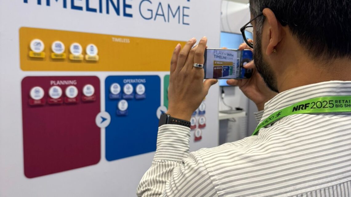 Apresentação da SISQUAL® WFM leva jogo interativo à NRF 2025