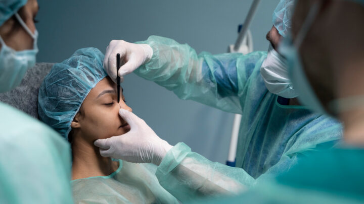 Rinoplastia auxilia em condições de saúde respiratória
