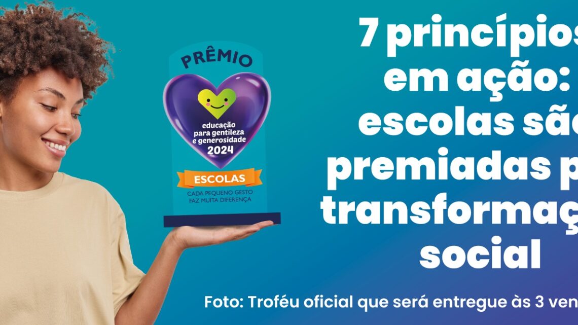 Prêmio EGG 2024 reconhece escolas por impacto social