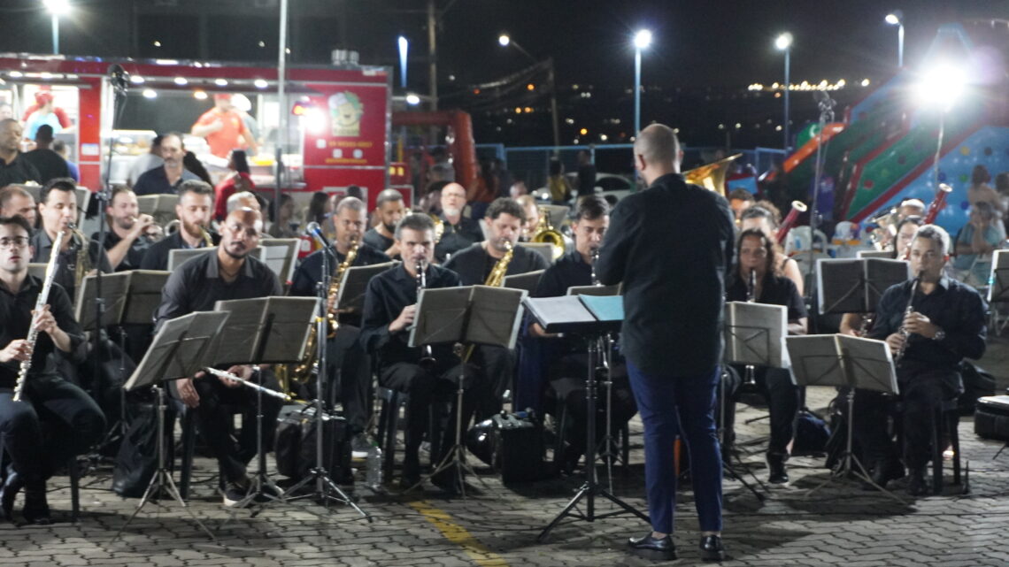 Banda Sinfônica de Nova Odessa se apresenta nesta 4ª e 5ª-feira nas Feiras Noturnas do Santa Luiza e da Rodoviária