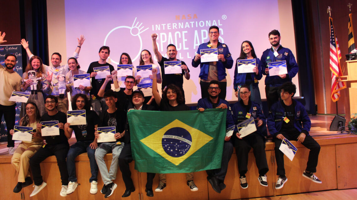 Brasil brilha no palco global da NASA em Washington, EUA
