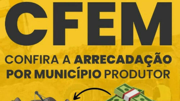 CFEM: estados e municípios produtores recebem mais de R$ 461 mi de royalties da mineração; confira valor por município