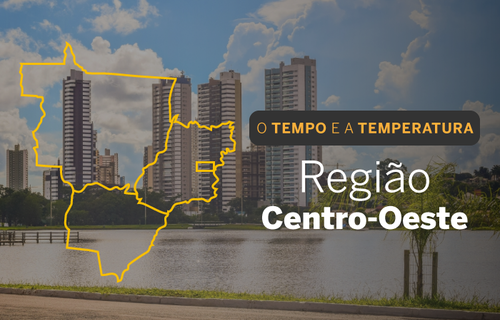 PREVISÃO DO TEMPO: Centro-Oeste segue sob alertas de perigo para chuva intensas