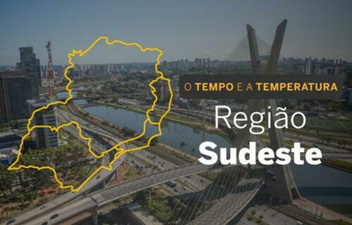 PREVISÃO DO TEMPO: quarta-feira (22) com pancadas de chuva no estado de São Paulo