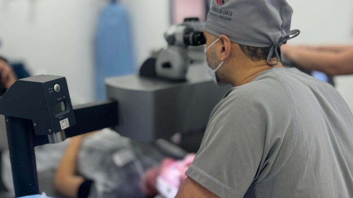 Cirurgias reduzem dependência de óculos e lentes de contato