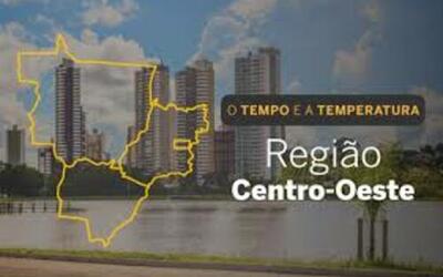 PREVISÃO DO TEMPO: Centro-Oeste será chuvoso, nesta terça-feira (4)