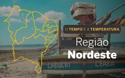 PREVISÃO DO TEMPO: Nordeste terá pancadas de chuva, neste domingo (9)